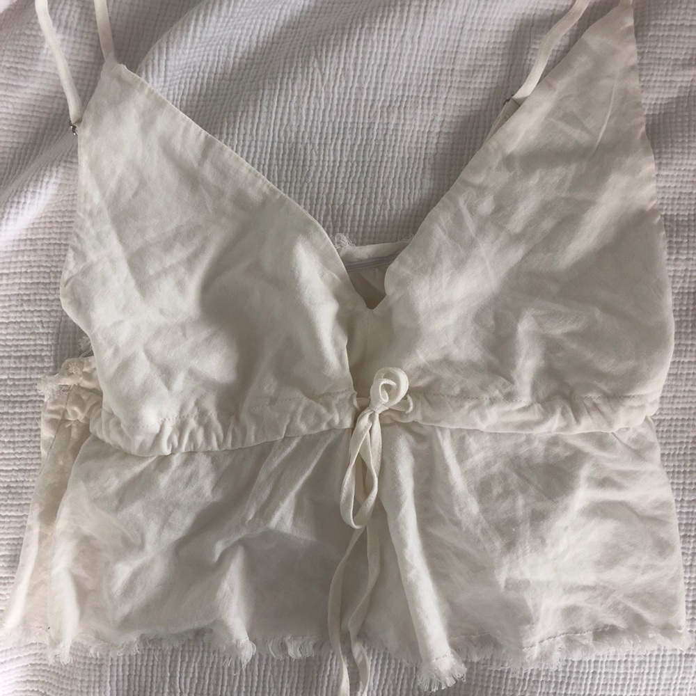 Brandy Melville white tank